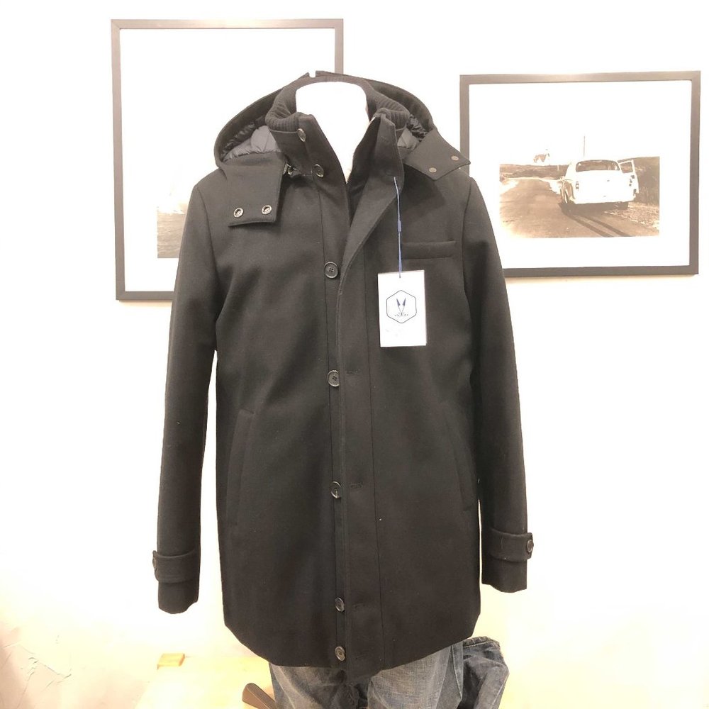 Norwegian Wool City Active Parka - Black